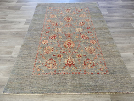 Afghan Hand Knotted Choubi Rug Size: 166 x 235cm-Afghan Rug-Rugs Direct