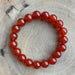 Carnelian Bead Stone Bracelet - Rugs Direct
