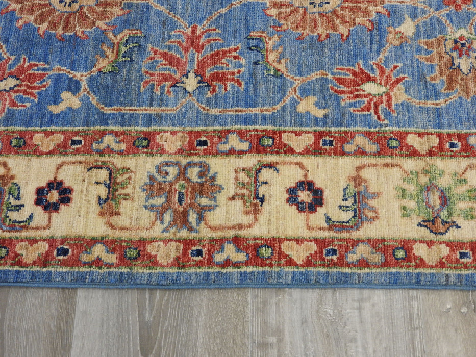 Afghan Hand Knotted Choubi Runner Size: 81 x 311cm-Afghan Rug-Rugs Direct