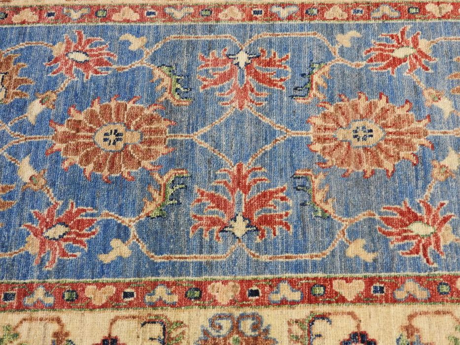 Afghan Hand Knotted Choubi Runner Size: 81 x 311cm-Afghan Rug-Rugs Direct