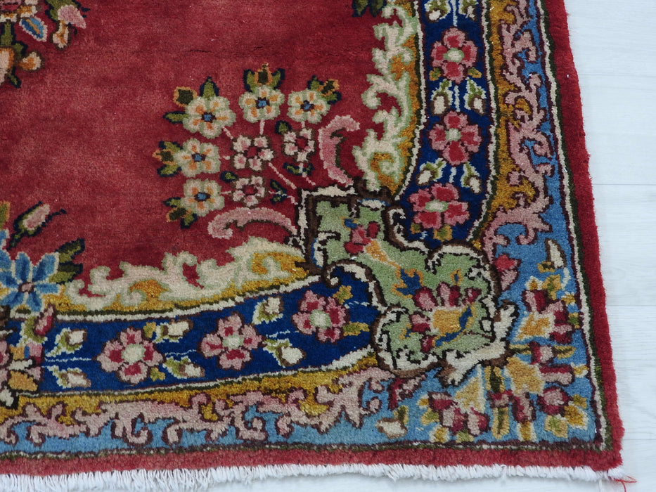 Persian Hand Knotted Kerman Rug Size: 150 x 93cm-Persian Rug-Rugs Direct
