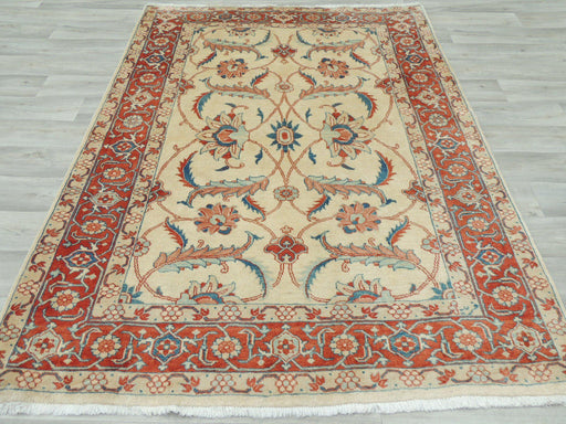 Persian Hand Knotted Ardabil Rug Size: 215 x 153cm-Persian Rug-Rugs Direct