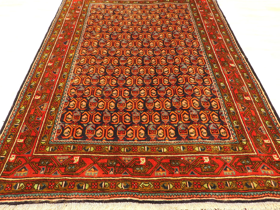 Persian Hand Knotted Golpayegan Rug Size: 210 x 160cm-Persian Rug-Rugs Direct