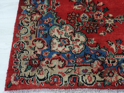 Persian Hand Knotted Hamedan Rug Size: 210 x 135cm-Persian Rug-Rugs Direct