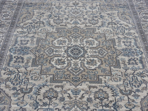 Muted Greys Traditional Turkish Rug-Traditional Design-Rugs Direct