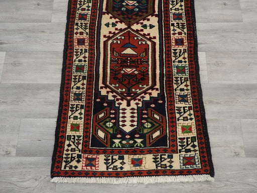 Persian Hand Knotted Hamadan Hallway Runner Size: 276 x 66cm-Persian Rug-Rugs Direct
