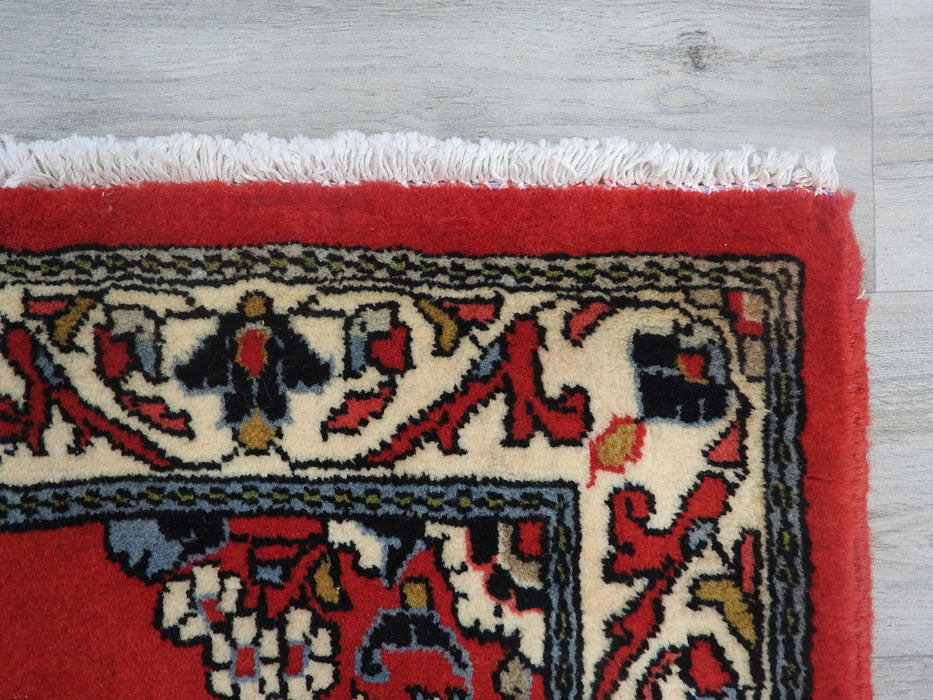 Persian Hand Knotted Arak Hallway Runner Size: 308 x 84cm-Persian Rug-Rugs Direct