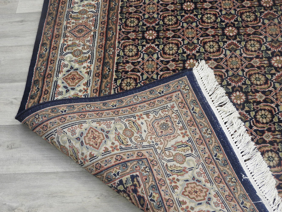 Pure Wool Hand Knotted Herati Rug Size: 240 x 166cm-Persian Rug-Rugs Direct