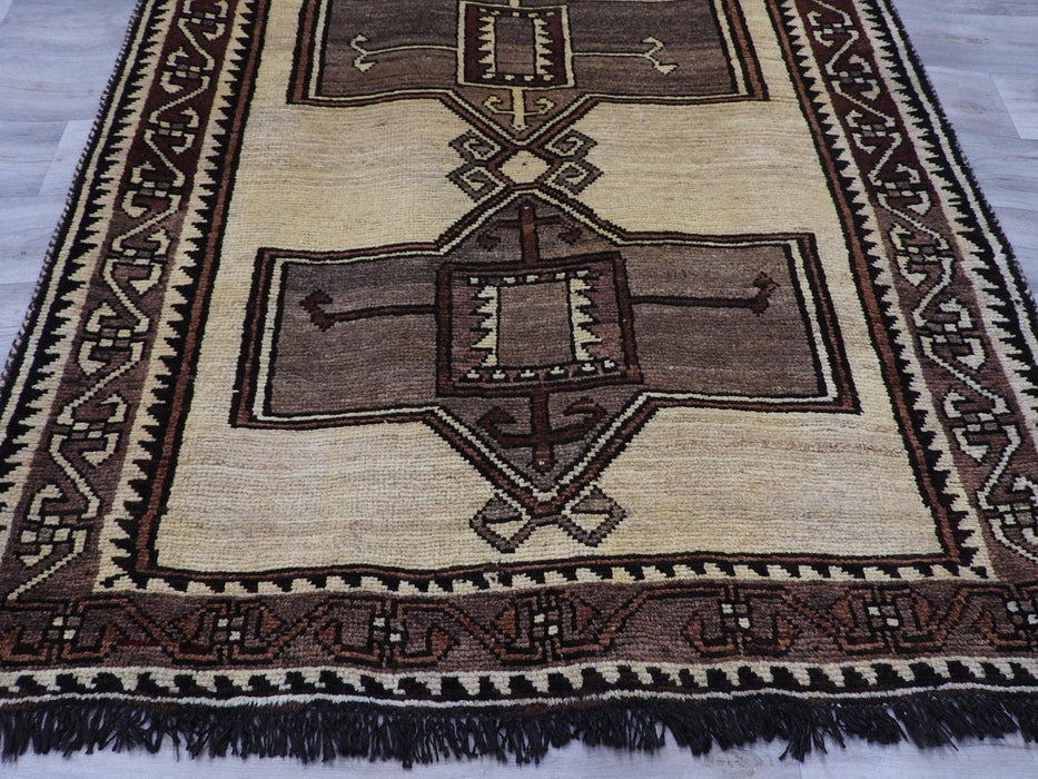 Persian Hand Knotted Qashqai Rug Size: 126 x 212cm-Persian Rug-Rugs Direct