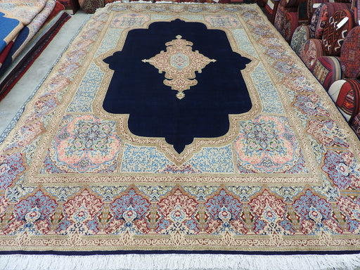Persian Hand Knotted Kerman Rug Size: 444 x 305cm-Kerman Rug-Rugs Direct