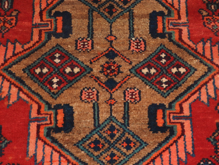 Persian Hand Knotted Hamedan Rug Size: 220 x 130cm-Persian Rug-Rugs Direct
