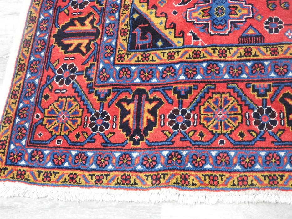Persian Hand Knotted Vist Sarouk Rug Size: 350 x 216cm-Persian Rug-Rugs Direct