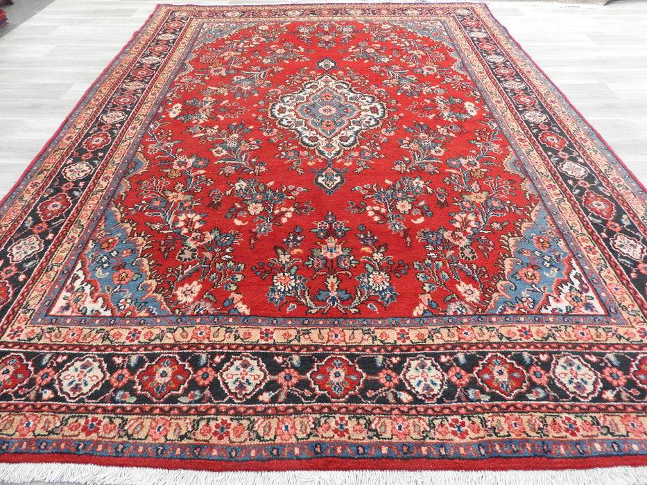 Persian Hand Made Hamedan Rug Size: 355 x 255cm-Unclassified-Rugs Direct