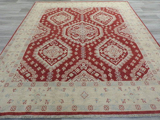 Afghan Hand Knotted Choubi Rug Size: 255 x 295cm-Afghan Rug-Rugs Direct