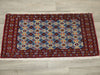 Persian Hand Knotted Turkman Rug Size: 107 x 52cm-Persian Rug-Rugs Direct
