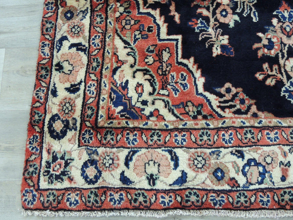 Persian Hand Knotted Hamedan Rug Size: 217 x 124cm-Physical-Rugs Direct