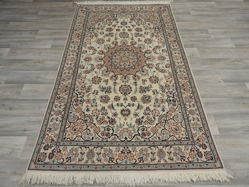 Persian Hand Knotted Nain Rug Size: 219 x 130cm-Persian Rug-Rugs Direct