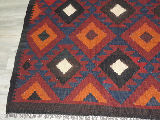Handmade Afghan Uzbek Kilim Rug Size: 207 x 287cm-Kilim Rug-Rugs Direct