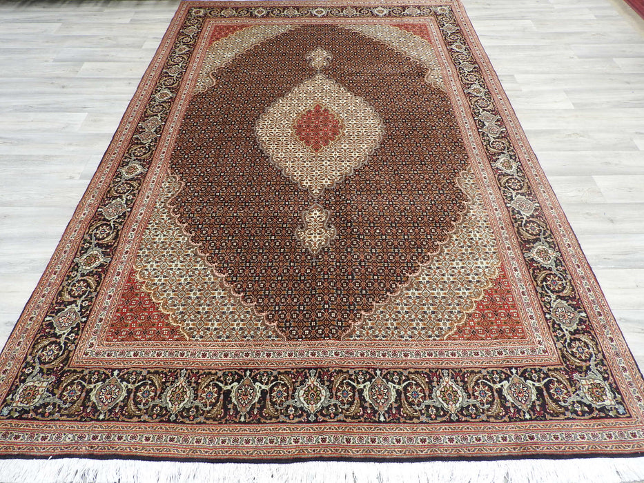 Persian Hand Knotted Mahi Design Tabriz Rug Size 297 X 195cm Rugs Direct
