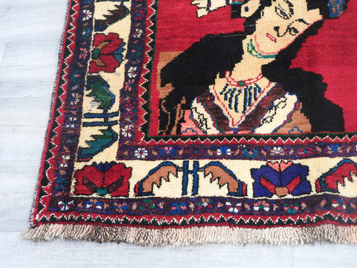 Persian Qashqai Shiraz Pictorial Rug Size: 252 x 177cm-Persian Rug-Rugs Direct