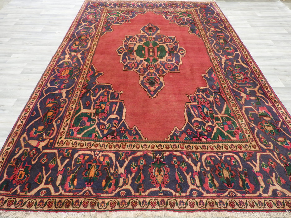 Persian Hand Knotted Sirjan Rug Size: 310 x 210cm-Persian Rug-Rugs Direct