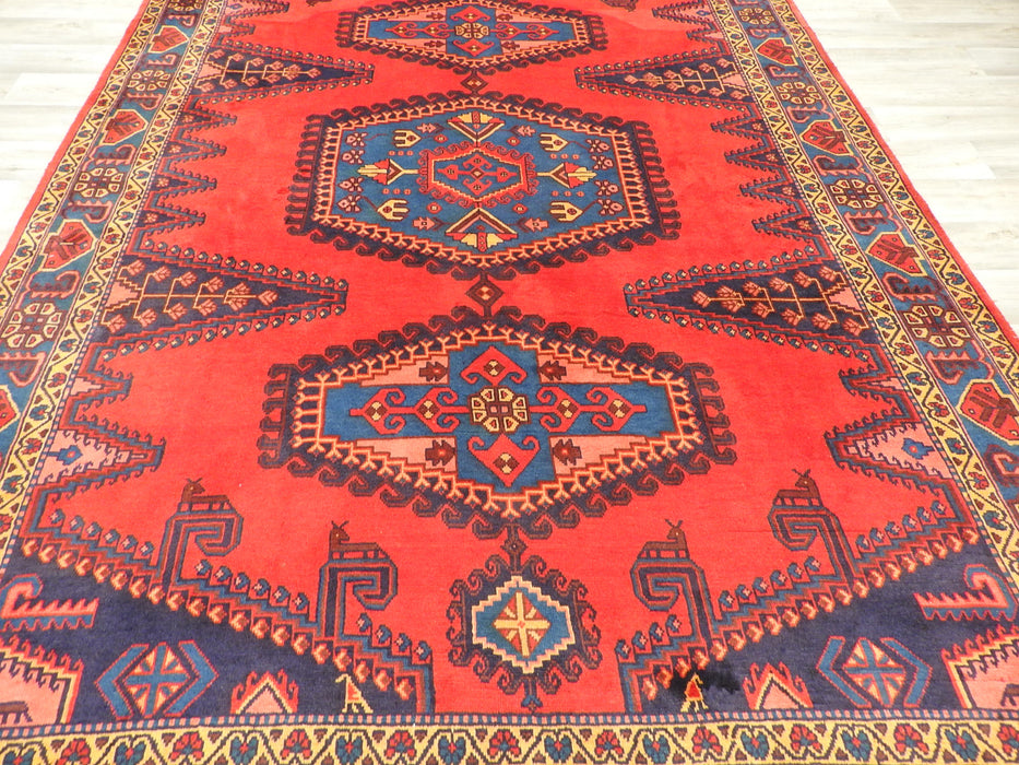 Persian Hand Made Vist Sarouk Rug Size: 310 x 210cm-Persian Rug-Rugs Direct