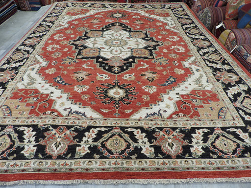 Afghan Hand Knotted Choubi Rug Size: 275 x 360cm-Afghan Rug-Rugs Direct