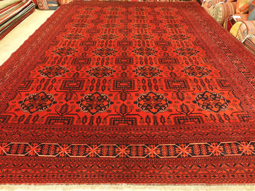 Afghan Hand Knotted Khal Mohammadi Rug Size: 296 x 389cm-Afghan Rug-Rugs Direct