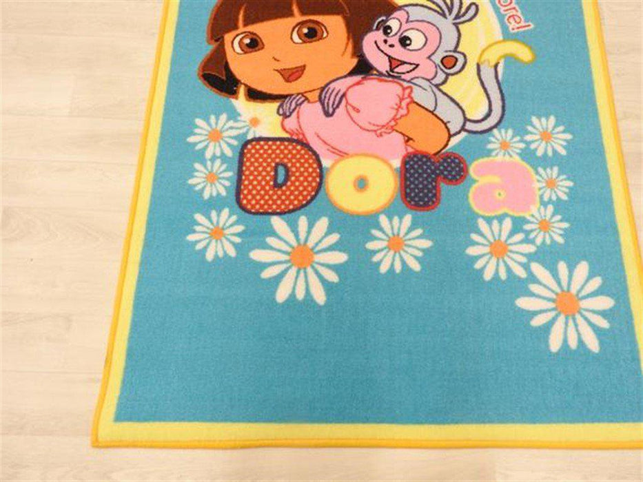 Non slip Kids Mat - Dora Daisy-Kids Rug-Rugs Direct