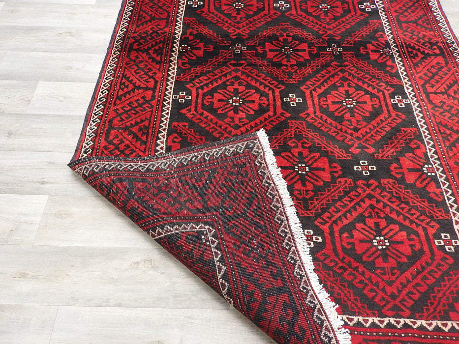 Persian Hand Knotted Baluchi Rug Size: 310 x 155cm-Persian Rug-Rugs Direct