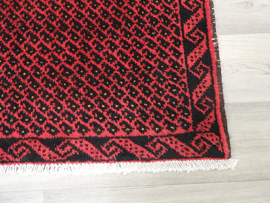Persian Hand Knotted Ferdous Doormat Size: 95 x 65cm-Persian Rug-Rugs Direct