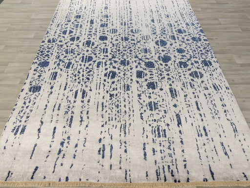 Spectacular Bamboo Silk Hand Knotted Erased Design Size: 200 x 300cm-Bamboo Silk-Rugs Direct