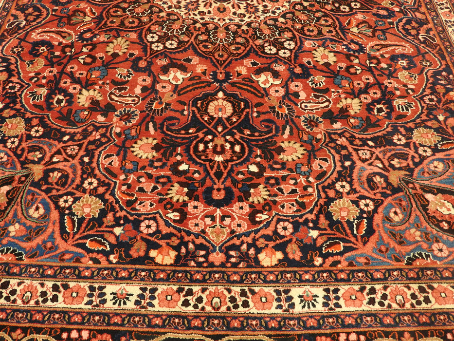 Persian Hand Knotted Mahallat Rug Size: 380 x 271cm-Persian Rug-Rugs Direct