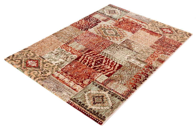 Patchwork Look Design Argentum Rug — Rugs Direct