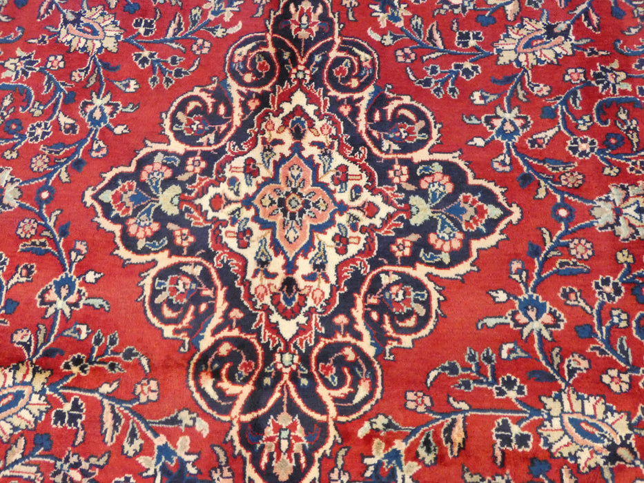 Persian Hand Knotted Hamedan Rug Size: 328 x 222cm-Hamedan Rug-Rugs Direct