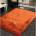 Dream Shaggy Orange Colour Turkish Rug Size: 120 x 170cm - Rugs Direct