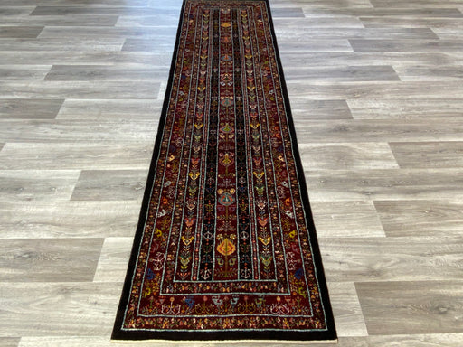 Authentic Persian Hand Knotted Gabbeh Runner Size: 298 x 81cm - Rugs Direct