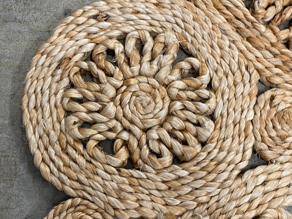 Natural Hand-woven Round 100% Jute Rug - Rugs Direct