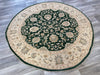 Afghan Hand Knotted Choubi Round Rug Size: 200 x 202cm - Rugs Direct