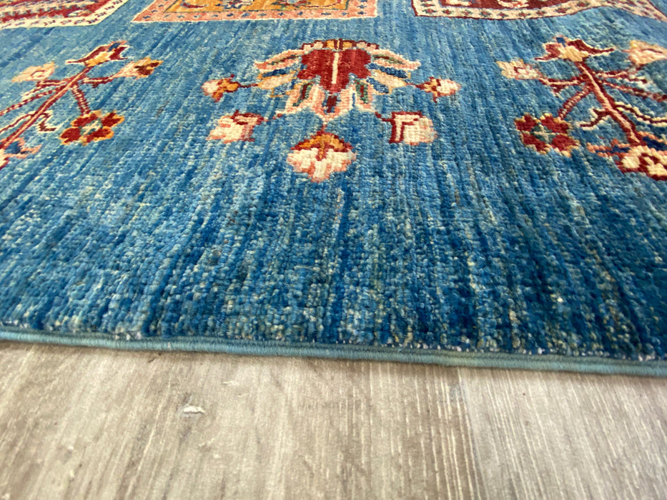 Afghan Hand Knotted Choubi Rug Size: 238 x 177cm - Rugs Direct