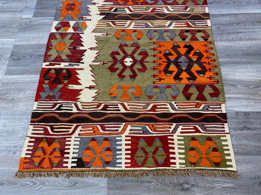 Turkish Hand Made Afyon Kilim Runner Size: 243 x 90cm - Rugs Direct