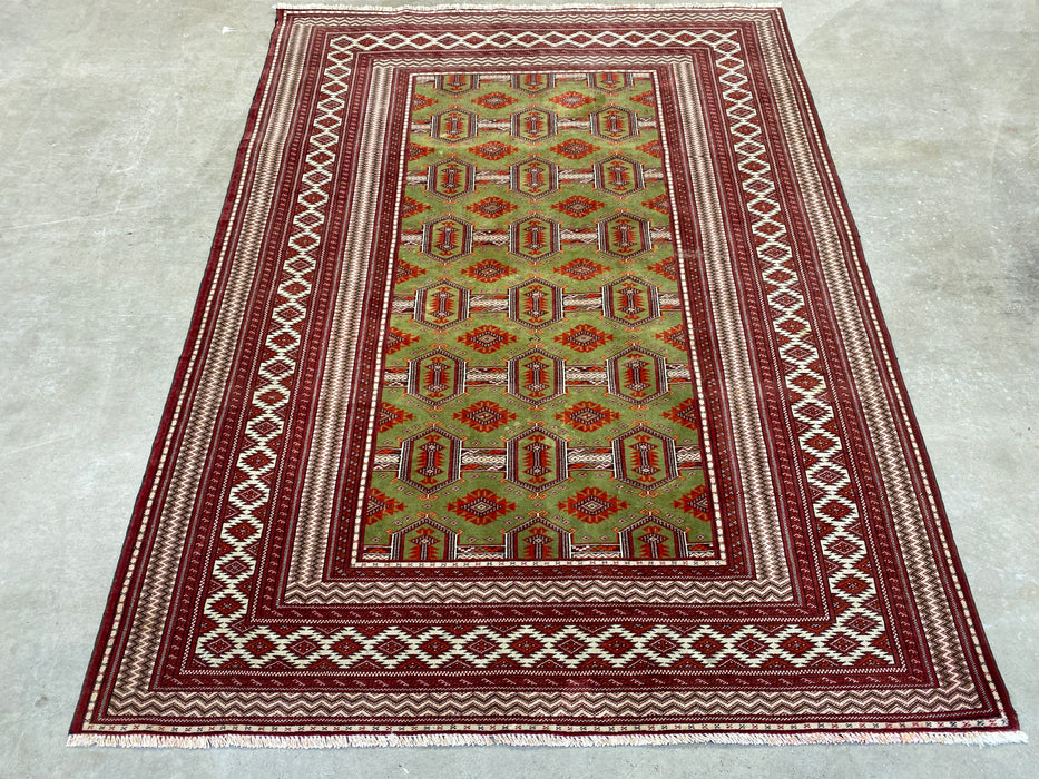 Antique Persian Rug On the floor