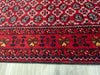 Afghan Hand Knotted Khoja Roshnai Hallway Runner Size: 294 x 90cm - Rugs Direct