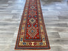 Afghan Hand Knotted Kazak Runner Size: 355 x 85cm - Rugs Direct