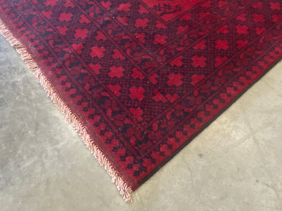 Afghan Hand Knotted Turkman Rug Size:  255cm x 330cm - Rugs Direct
