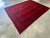 Vintage Afghan Hand Knotted Turkman Rug Size:  206cm x 267cm - Rugs Direct