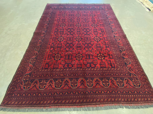Afghan Hand Knotted Khal Mohammadi Rug Size: 203 x 292cm - Rugs Direct