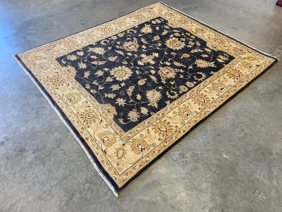 Afghan Hand Knotted Choubi Rug Size: 154 x 179cm - Rugs Direct