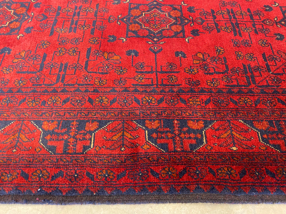 Afghan Hand Knotted Khal Mohammadi Rug Size: 155 x 200cm - Rugs Direct