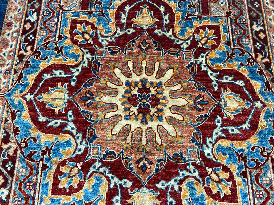 Afghan Hand Knotted Khorjin Rug Size: 168 x 254cm - Rugs Direct